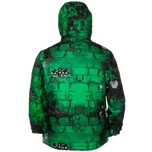 Mannual Bricks Insulated Jacket youth kelly XL